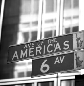 avenue of the americas