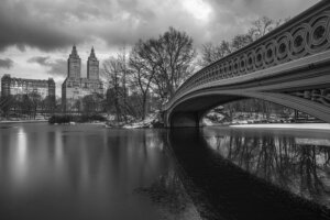 bow bridge in new york city
